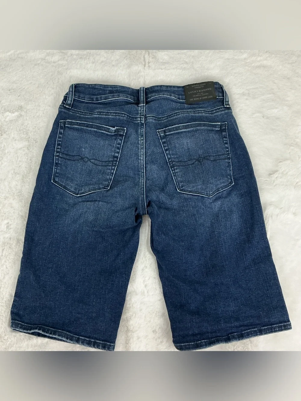 Lucky Brand the Bermuda Indigo Denim Shorts